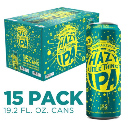 Sierra Nevada Hazy Lil Thing In Cans - 19.2 Fl. Oz. - Image 1