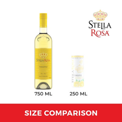 Stella Rosa Pineapple Semi Sweet White Wine - 750 Ml - Image 4