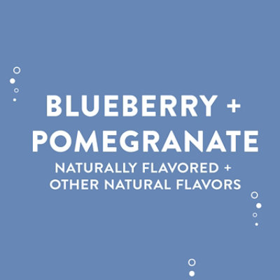 AHA Sparkling Water Blueberry Pomegranate - 16 Fl. Oz. - Image 3