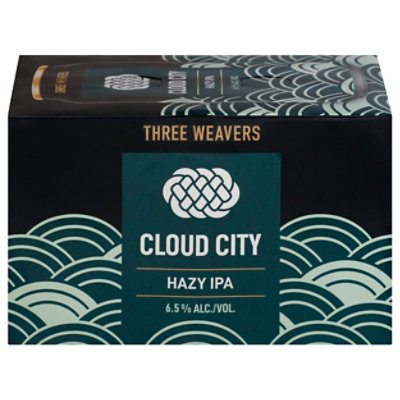 Three Weavers Cloud City Hazy Ipa In Cans - 6-12 Fl. Oz. - Image 3