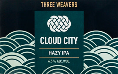 Three Weavers Cloud City Hazy Ipa In Cans - 6-12 Fl. Oz. - Image 2