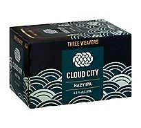 Three Weavers Cloud City Hazy Ipa In Cans - 6-12 Fl. Oz.
