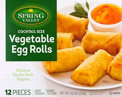 Spring Valley Veg Egg Roll - 9.6 Oz - Image 2