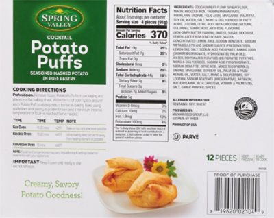 Spring Valley Potato Puffs - 9.6 Oz - Image 6