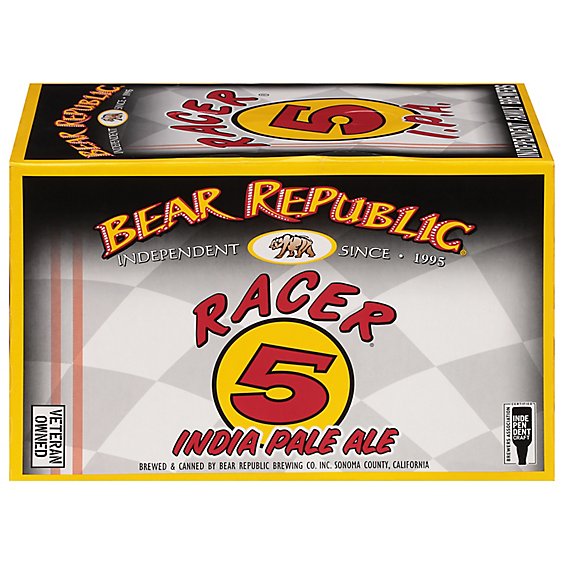 Bear Republic Racer 5 IPA Beer In Bottles - 6-12 Fl. Oz.