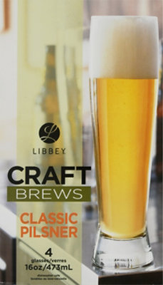 Libbe Craft Brew Clsc Pilsner St 4pc - Each - Image 4