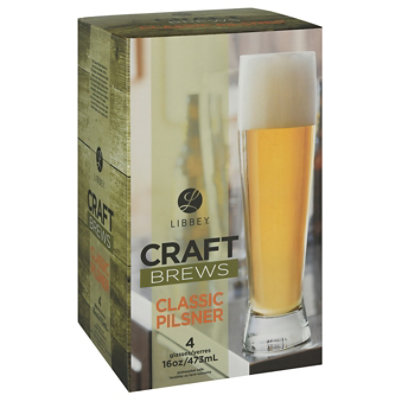 Libbe Craft Brew Clsc Pilsner St 4pc - Each - Image 1