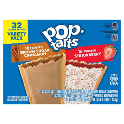 Kellogg's Pop Tarts Strawberry and Brown Sugar Variety Pack