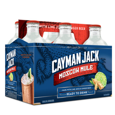Cayman Jack Moscow Mule In Bottles - 6-12 Fl. Oz.