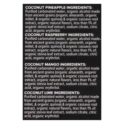 Crook&Marker Coconut Variety Pack In Cans - 8-12 Fl. Oz. - Image 5