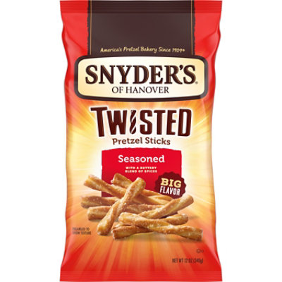 Snyder's of Hanover Seasoned Twisted Pretzel Sticks - 12 Oz - Image 1