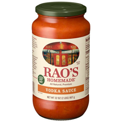 Rao's Homemade Vodka Sauce - 32 Oz - Image 1