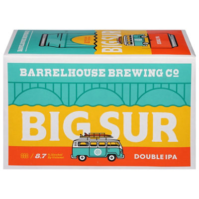 Barrelhouse Big Sur Double Ipa In Cans 612 Fl. Oz. Safeway