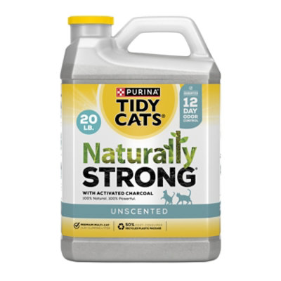 Purina Tidy Cats Cat Litter Naturally Strong - 20 Lb - Image 1