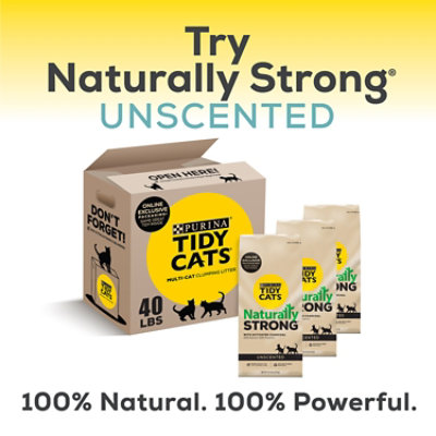 Purina Tidy Cats Cat Litter Naturally Strong - 20 Lb - Image 3