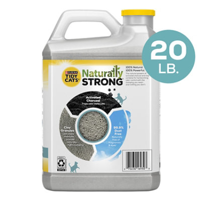 Purina Tidy Cats Cat Litter Naturally Strong - 20 Lb - Image 4