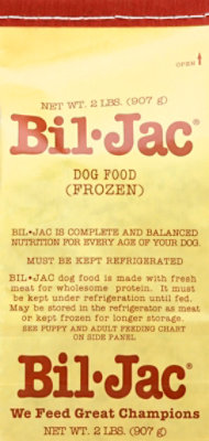 is frozen bil jac a good dog food