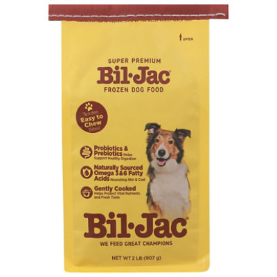 Bil jac frozen store dog food kroger