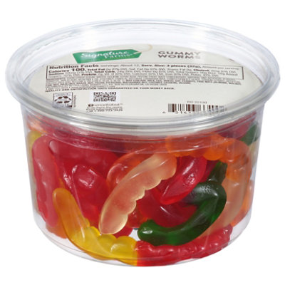 Gummy Worms Deli Tubs - 13 Oz