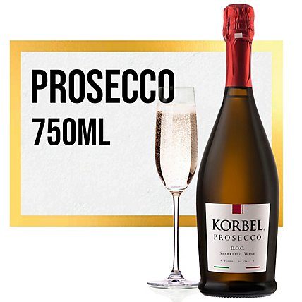 Korbel Prosecco 22 Proof Bottle - 750 Ml - Image 1