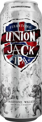 Firestone Walker Union Jack Beer IPA Can - 19.2 Fl. Oz. - Image 2