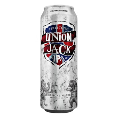 Firestone Walker Union Jack Beer IPA Can - 19.2 Fl. Oz. - Image 1
