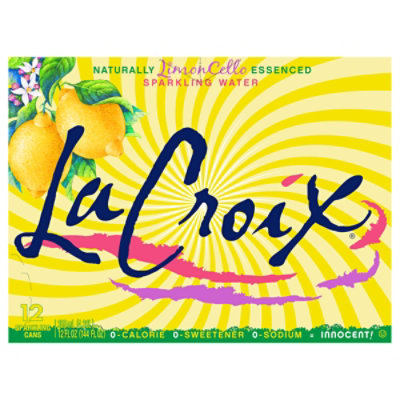 LaCroix Sparkling Water Core LimonCello 12 Count - 12 Oz - vons
