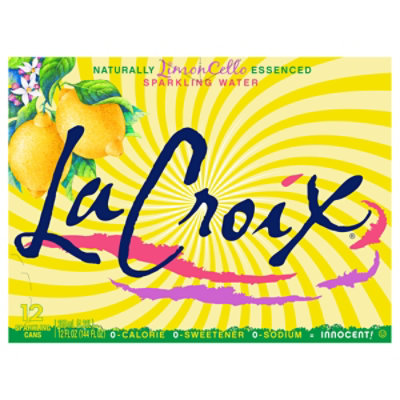 LaCroix Sparkling Water Core LimonCello 12 Count - 12 Oz