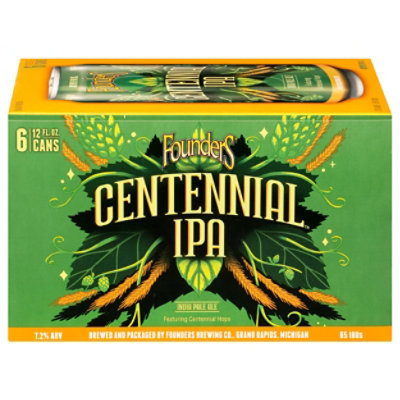 Founders Centennial Ipa In Cans - 6-12 Fl. Oz. - Image 3