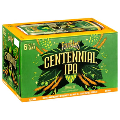 Founders Centennial Ipa In Cans - 6-12 Fl. Oz.