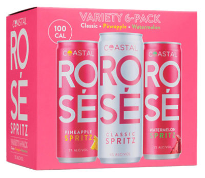 Pink Ocean  Rose Spritz Variety Pack - 6-250 Ml - Image 1