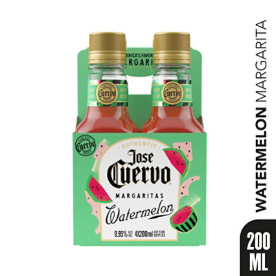 Jose Cuervo Watermelon Margarita 4pk Pet - 200 Ml - Image 1