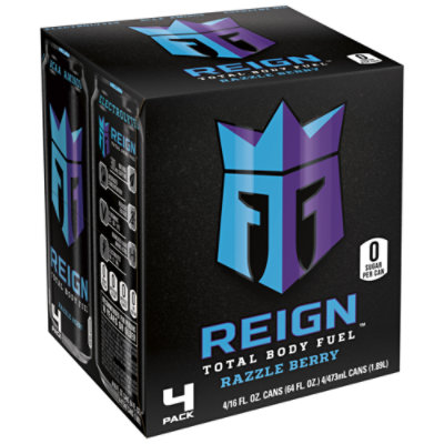 Reign Total Body Fuel Razzle Berry Performance Energy Drink - 4-16 Fl. Oz.