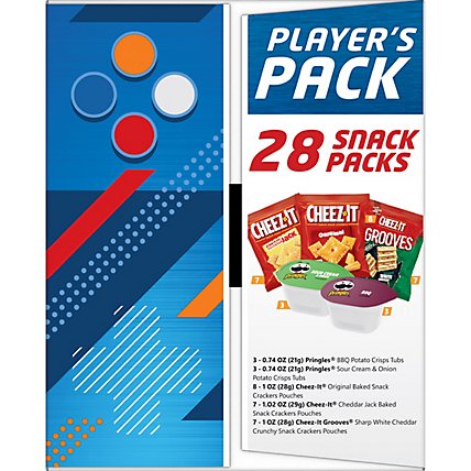 Kelloggs Players Pack Lunch Snacks Variety Pack 28 Count - 26.58 Oz - Image 4