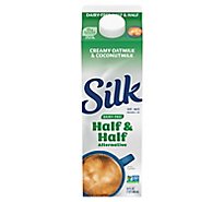 Silk Dairy Free Half & Half Alternative Creamy Oatmilk And Coconutmilk - 32 Fl. Oz.