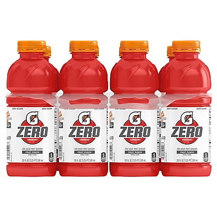 Gatorade G Zero Fruit Punch - 8-20 Fl. Oz. - Image 3