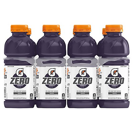 Gatorade G Zero Grape - 8-20 Fl. Oz. - Image 3