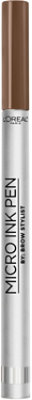 L'Oreal Paris Brow Stylist Up to 48 Hour Wear Light Brunette Micro Ink Pen - 0.03 Oz