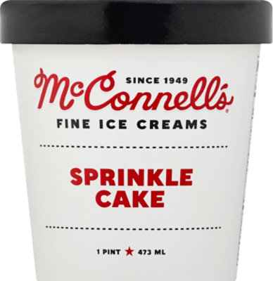 Mcconnells Fine Ice Cream Sprinkle Cake - Pint - Image 2