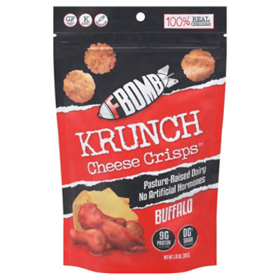 Fbomb Snack Puff Buffalo Krunch - 1.75 Oz