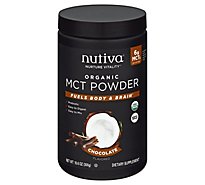 Nutiva Mct Powder Chocolate - 10.60 Oz