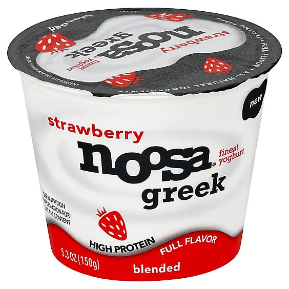 noosa Hilo Yoghurt Blended Strawberry - 5.3 Oz