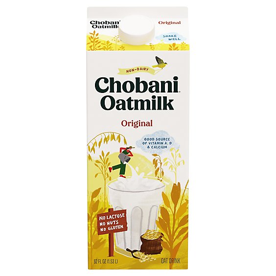 Chobani Oat Plain - 52 Oz