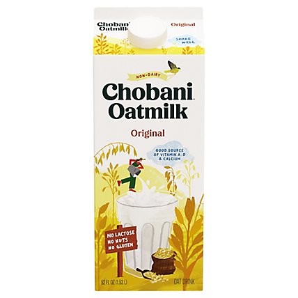 Chobani Oat Plain - 52 Oz - Image 1