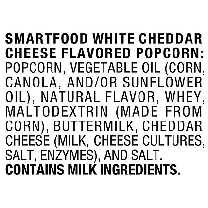 Smartfood Popcorn White Cheddar - 10-0.62 Oz - Image 5