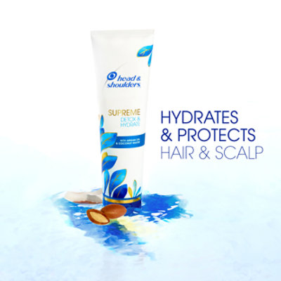 Head & Shoulders Supreme Detox & Hydrate Hair & Scalp Conditioner - 9.4 Fl. Oz. - Image 2