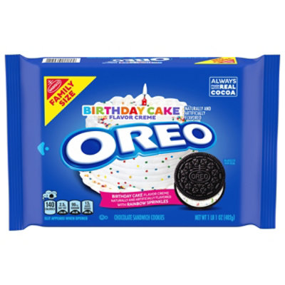 OREO Chocolate Sandwich Cookies Family Size - 18.12 Oz