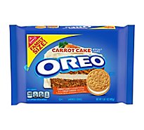 OREO Cookie Sandwich Carrot Cake Cream Cheese Family Size - 17 Oz