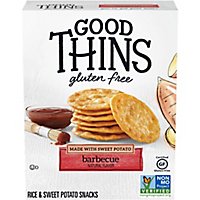 Good Thins Crackers Rice & Sweet Potato Barbecue Gluten Free - 3.5 Oz - Image 2