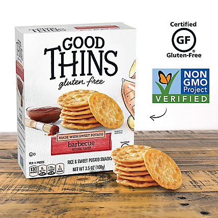 Good Thins Crackers Rice & Sweet Potato Barbecue Gluten Free - 3.5 Oz - Image 5